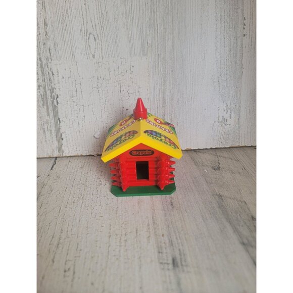 Hallmark colorful Schoolhouse Crayola ornament xmas - Picture 2 of 7